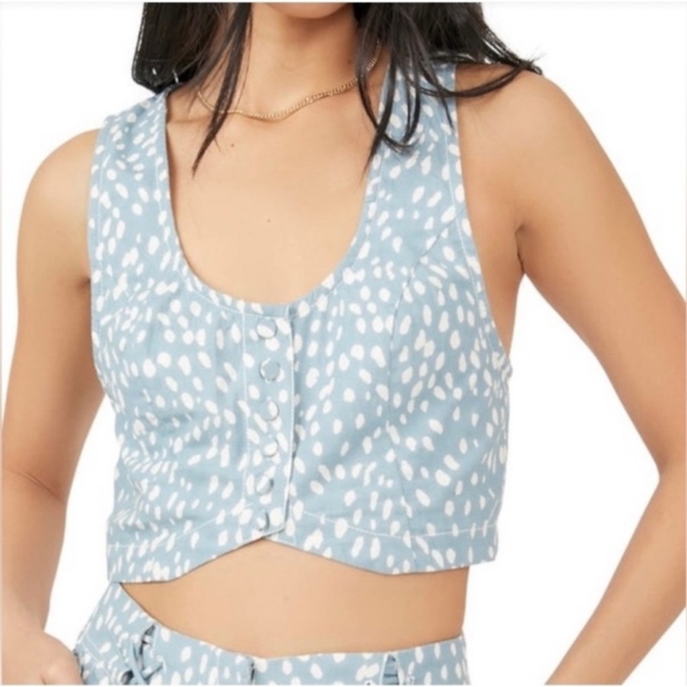 Free People Bennet Crop Top, 4